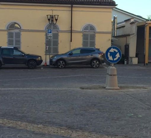 Foto della piazza tratta da Facebook