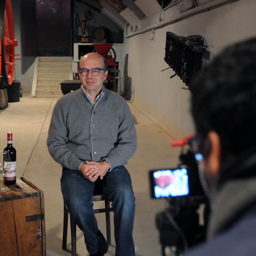 Dante Garrone durante la video intervista