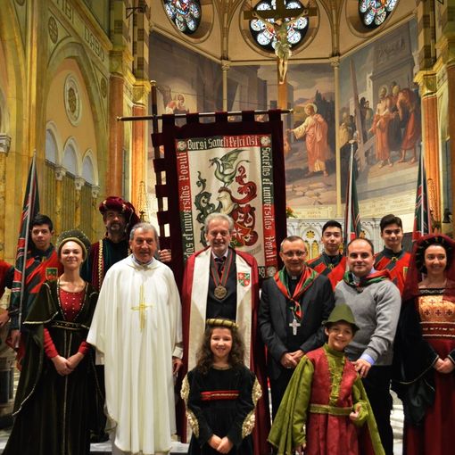 Partecipata messa celebrativa per i 90 anni della Chiesa di San Pietro