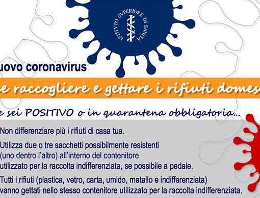 Una delle infografiche realizzate dal Ministero della Salute