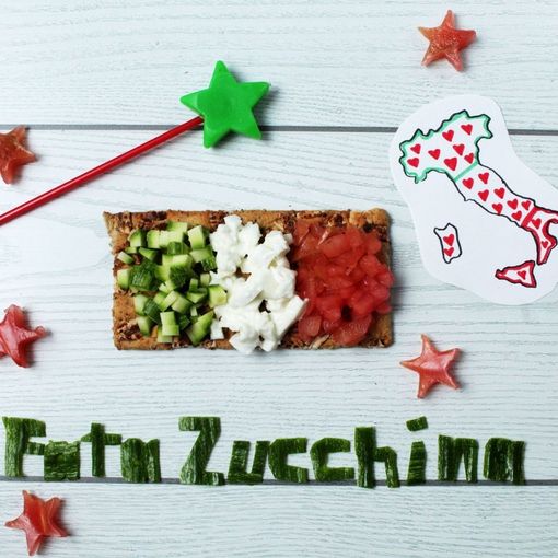 Felici &amp; Veloci, la nuova ricetta di Fata Zucchina: 'Bandiera snack'
