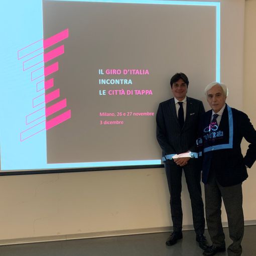 Incontro milanese, presso la sede di RCS MediaGroup, per definire le fasi di avvicinamento al Giro d’Italia 2020