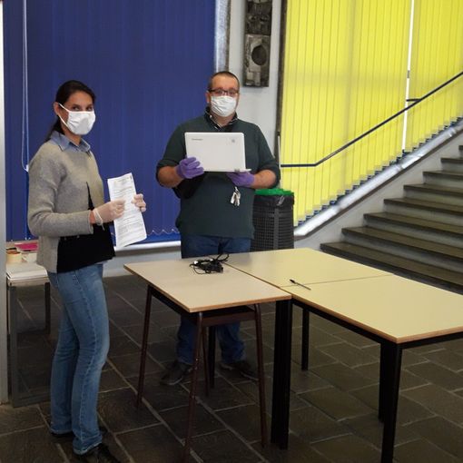 Didattica a distanza: al via la consegna dei notebook agli studenti del Giobert che ne erano privi