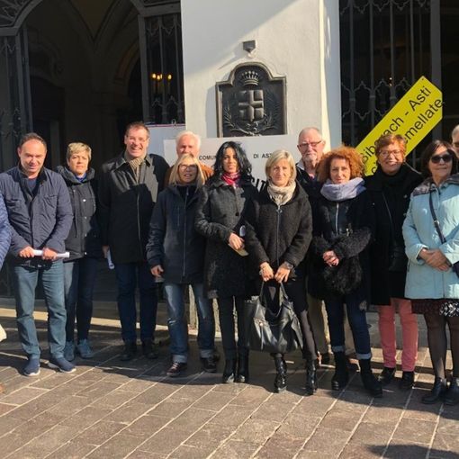 Incontro Europeo fra il MFE (Movimento Federalista Europeo) di Asti e le città Gemelle di Biberach (Germania) e Valence (Francia)