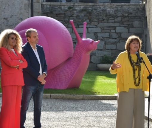 Gli animali della Cracking Art hanno invaso il Forte di Bard in Valle d'Aosta