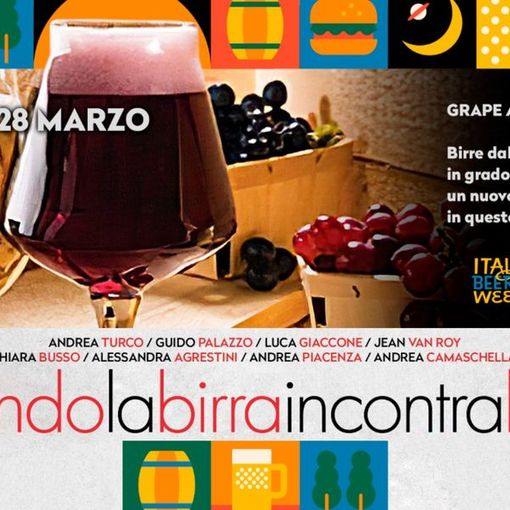 Quando la birra incontra l’uva: segui la diretta domenica alle 17