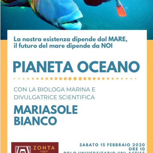 L’università di Asti ospiterà una conferenza divulgativa sull’importanza dell’ecosistema marino