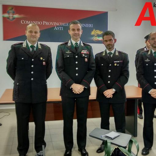 Nell'immagine, da sinistra: il ten. Roberto Iandiorio, il ten. col. Pierantonio Breda, il magg. Maurizio Hoffmann e il parigrado Alessio Gallucci Nell'immagine, da sinistra: il ten. Roberto Iandiorio, il ten. col. Pierantonio Breda, il magg. Maurizio Hoffmann e il parigrado Alessio Gallucci