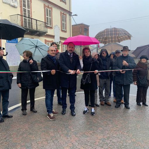 Inaugurata questa mattina la ‘nuova’ piazza San Defendente di frazione Castiglione