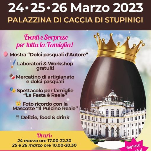 Voglia di Pasqua? La Pasqua è reale alla Palazzina di caccia di Stupinigi!