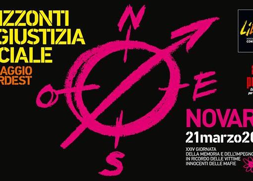 Il manifesto della manifestazione regionale, in programma a Novara