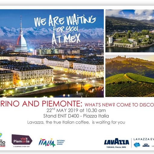 Turismo: Torino e il Piemonte protagonisti all'IMEX 2019 di Francoforte