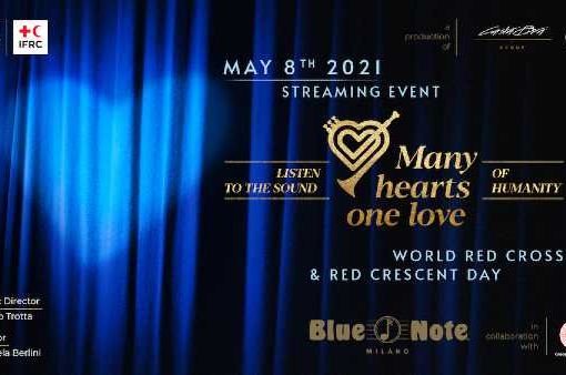 Sabato 8 maggio 'Many Hearts, One Love': il grande show musicale in streaming per la Giornata Mondiale della Croce Rossa e Mezzaluna Rossa