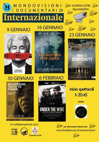 Ad Asti torna la rassegna &quot;Mondovisioni - I documentari di Internazionale&quot;