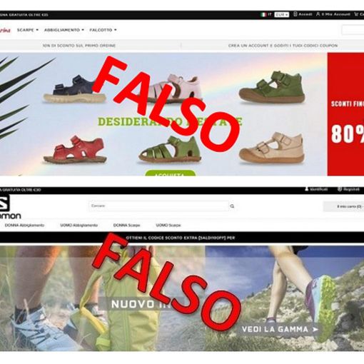 Segnalati dalla Polizia Postale altri due siti-clone di quelli ufficiali di noti marchi di abbigliamento