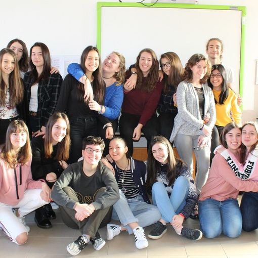 La classe 3 C di Scienze Umane - Istituto Monti