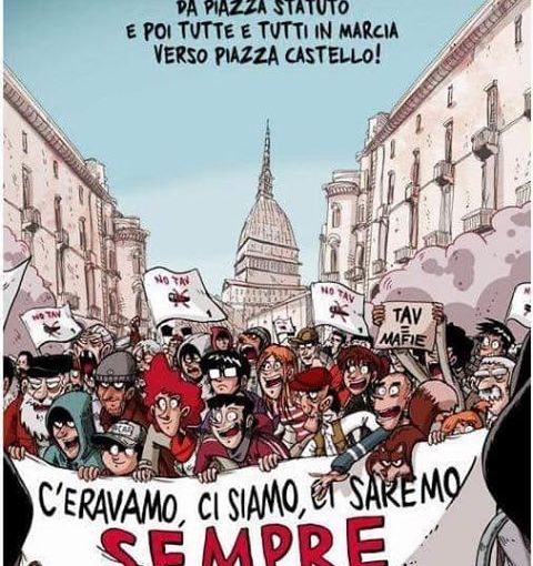 Il manifesto della manifestazione, firmato dall'inconfondibile penna di Zerocalcare