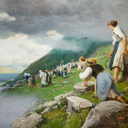 Pellegrinaggio ad Oropa di Delleani
