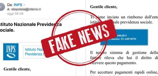 Clicca il link per ottenere il bonus Inps da 600 euro… ma è un ennesimo tentativo di truffa