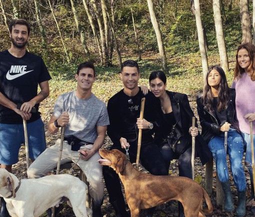 La foto condivisa sui social da Georgina Rodriguez