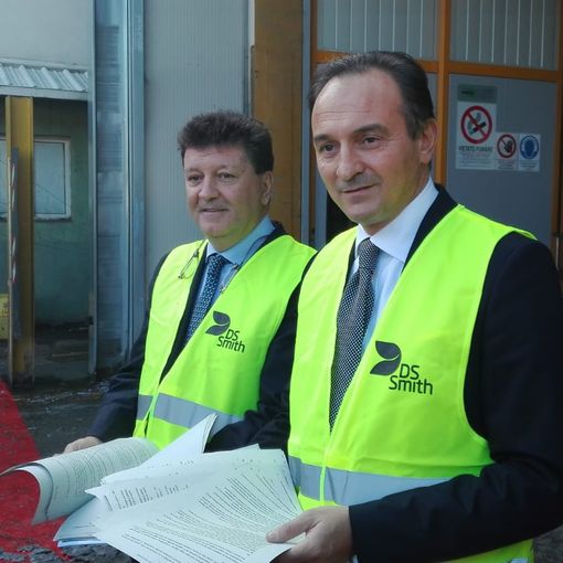 Rosso e il governatore Cirio immortalati nel corso di un'iniziativa della giunta