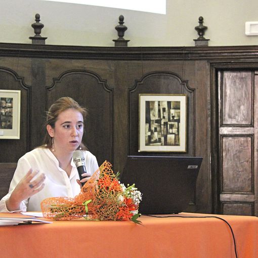 La professoressa Simonetta Doglione, relatrice dell'incontro