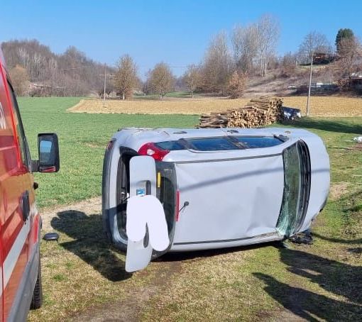 Incidente d’auto con una ferita a Monale