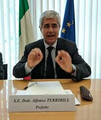 Il prefetto di Asti, dott. Alfonso Terribile