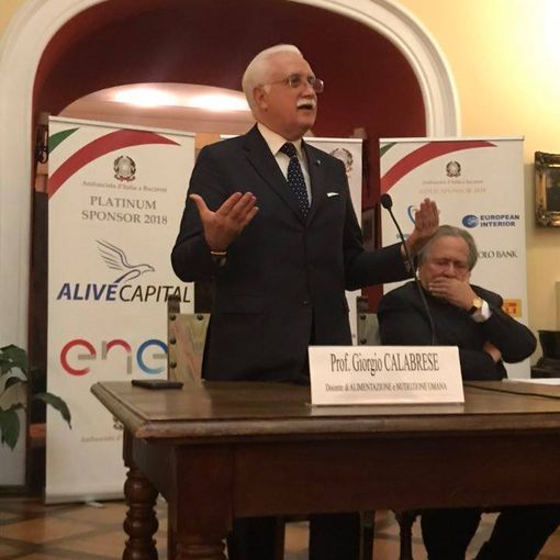 Il professor Giorgio Calabrese