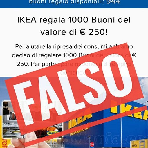 La Polizia Postale allerta su una truffa WhatsApp incentrata su falsi buoni Ikea