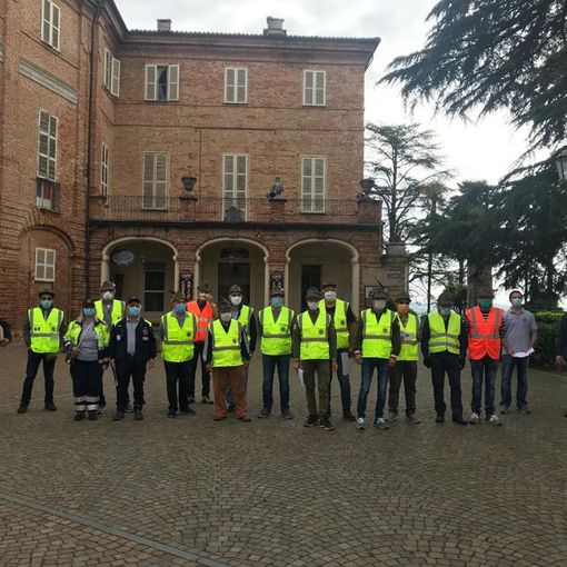 Terminata la distribuzione delle mascherine a Castell'Alfero