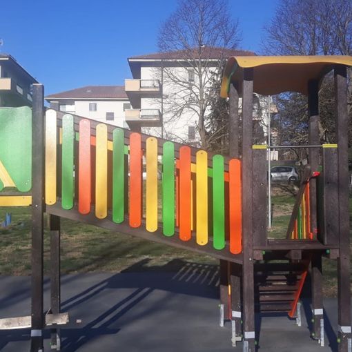San Damiano: riapertura a tempo di record per i parchi giochi di via Pero e baluardo Solferino