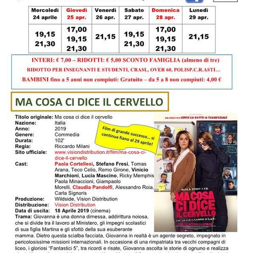 I film del cinema Lumiere fino al 2 maggio