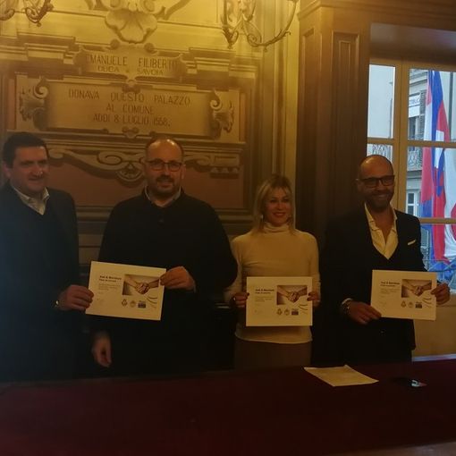 Da sinistra: Daniel Ormeno, Maurizio Rasero, Loretta Bologna, Lorenzo Pairotto