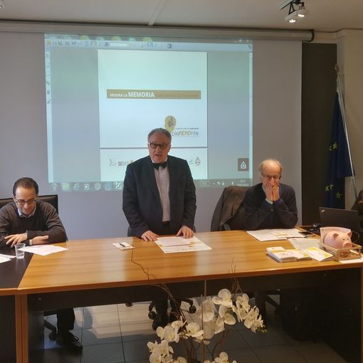 Christian Demichelis (psicologo), Claudio Lucia (pres. Ordine dei Medici), Marcello Francesconi (geriatra), Gabriella Corbellini (vice presidente Alzheimer)
