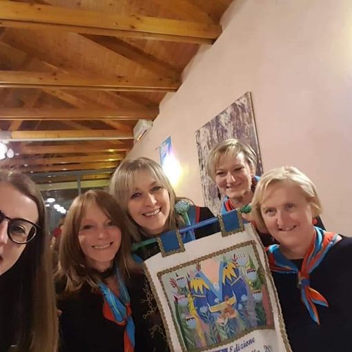 Rappresentanti del Rione Santa Caterina (foto facebook)