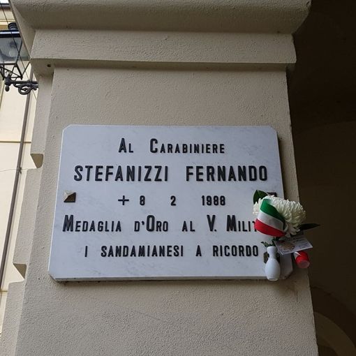 San Damiano ha reso omaggio al 'suo' Fernando Stefanizzi, carabiniere medaglia d'oro al valor militare