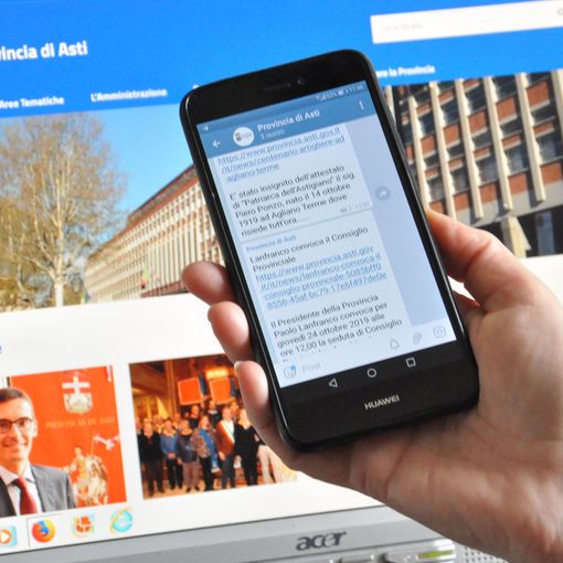 La Provincia di Asti da oggi approda anche su Telegram