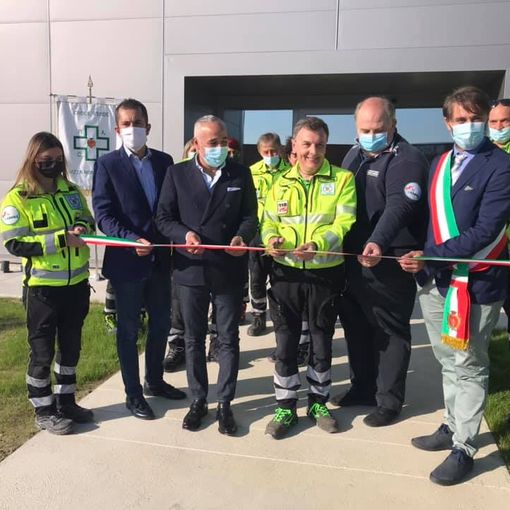 L'inaugurazione della sede di via Croce Verde