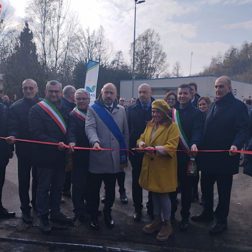 Inaugurato a San Damiano, Borgata Martinetta,  il rinnovato impianto di compostaggio e biometano di Gaia