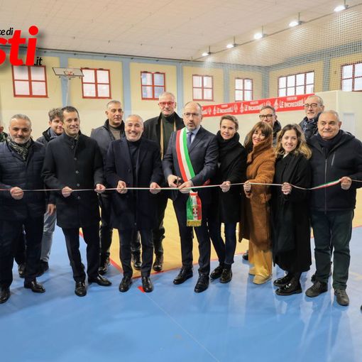 Le immagini dell'inaugurazione della palestra questo inverno