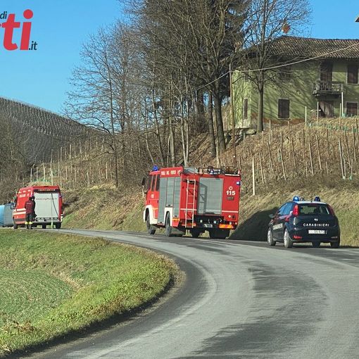 Grave incidente stradale a Calosso d'Asti, interviene l'elisoccorso