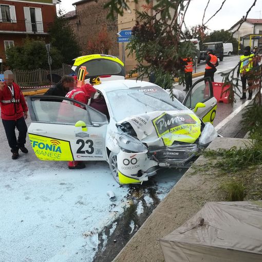 L'immagine dell'incidente