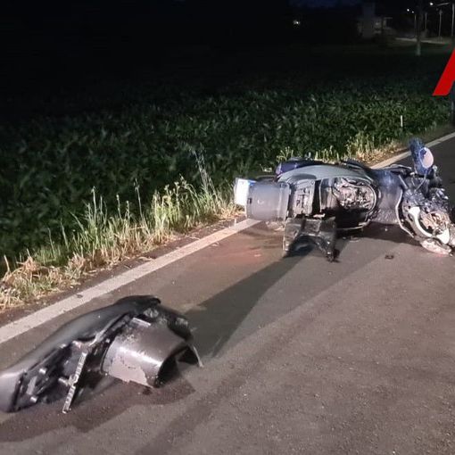 Grave un motociclista dopo frontale a Valleandona