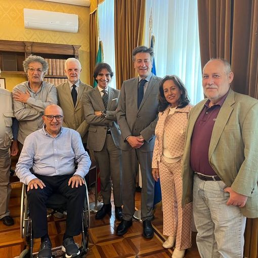 Un momento dell'incontro in Prefettura