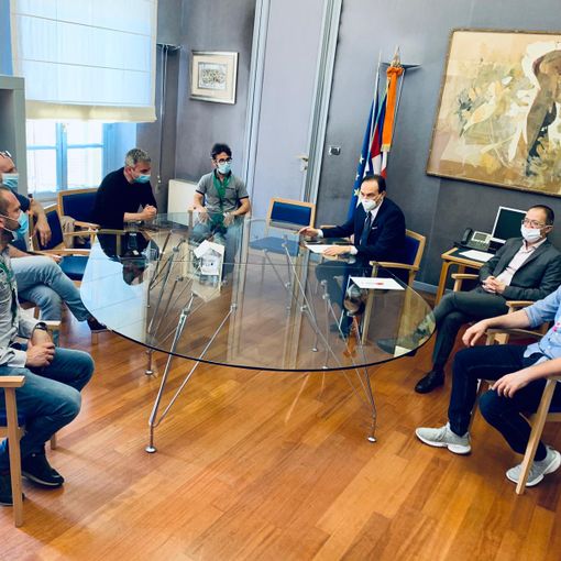 L'incontro dei rappresentanti NurSind con il presidente Cirio
