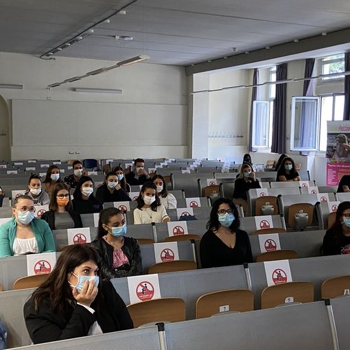 Il Polo Astiss torna gradualmente alle attività in presenza. Accolte le prime 37 matricole del Servizio Sociale