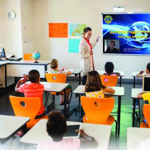 Sensibilizzazione alla sicurezza su internet alla scuola media di Montegrosso con il Lions Storici, Artisti e Presepisti