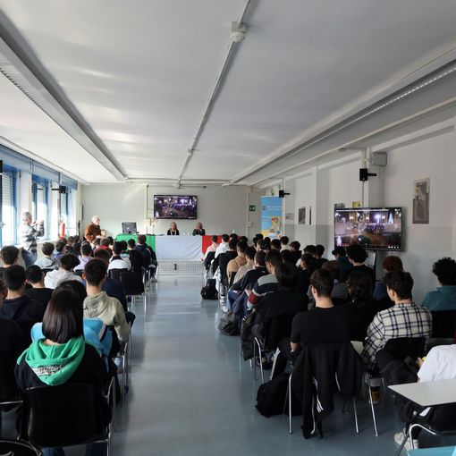 Il 17 marzo all'Istituto Artom (ph. Efrem Zanchettin - MerfePhoto)