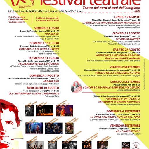Venerdì l'ultimo appuntamento con il festival &quot;Basta che siate giovani&quot;